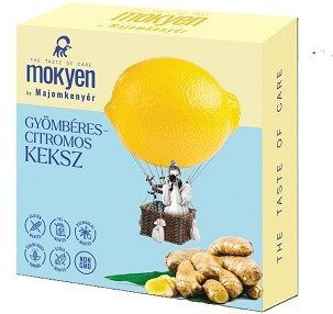 Gyömbéres-citromos keksz 50g