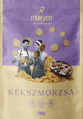 Kekszmorzsa hozzáadott cukor nélkül 200g